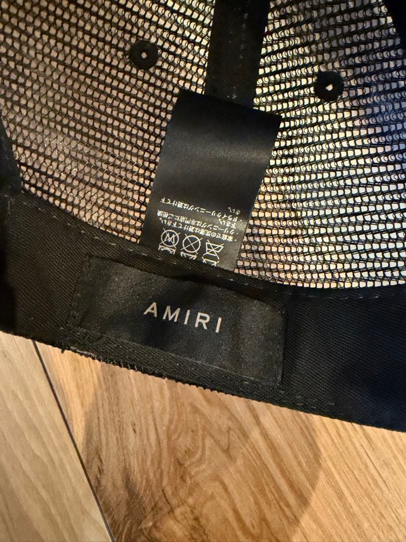 AMIRI ブラック　キャップ