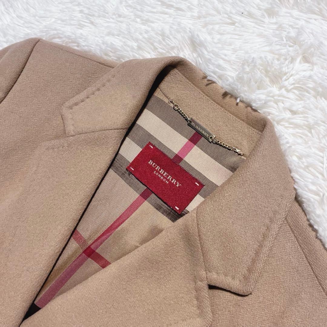 【希少】BURBERRY ノバチェック メガチェック スペイン製 ウールコート
