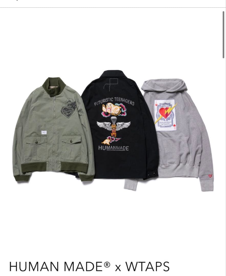 超レア　wtaps HUMANMADE コラボ　ミリタリー　キャップ　Lサイズ