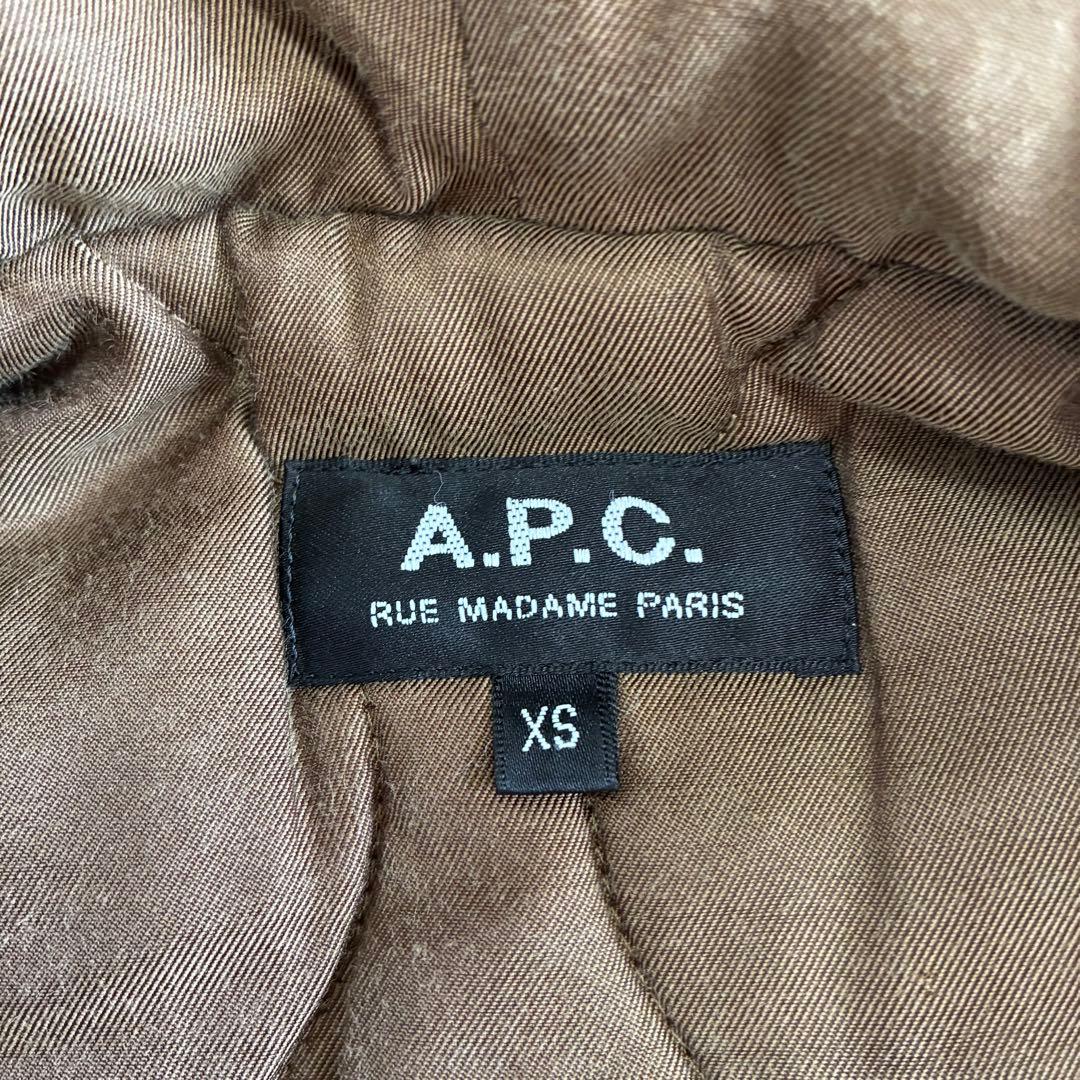 アーペーセー　 A.P.C. メンズ　ミリタリーコート　モッズ　カーキ