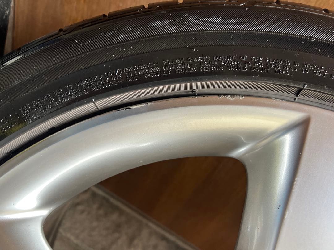 Z33 フェアレディZ 純正18インチ ホイールセット