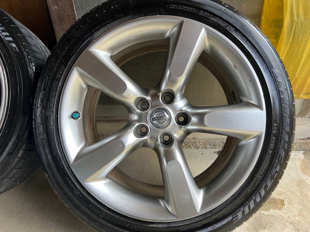 Z33 フェアレディZ 純正18インチ ホイールセット