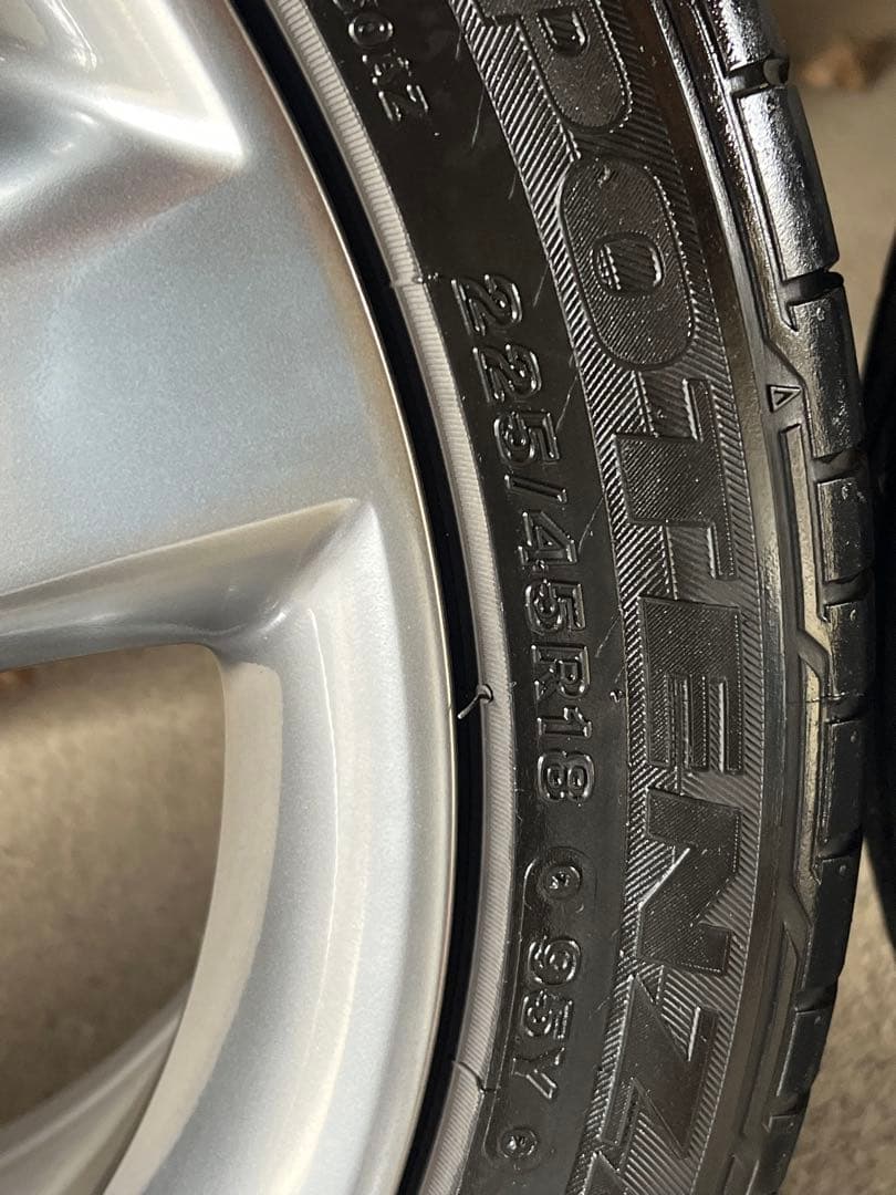 Z33 フェアレディZ 純正18インチ ホイールセット