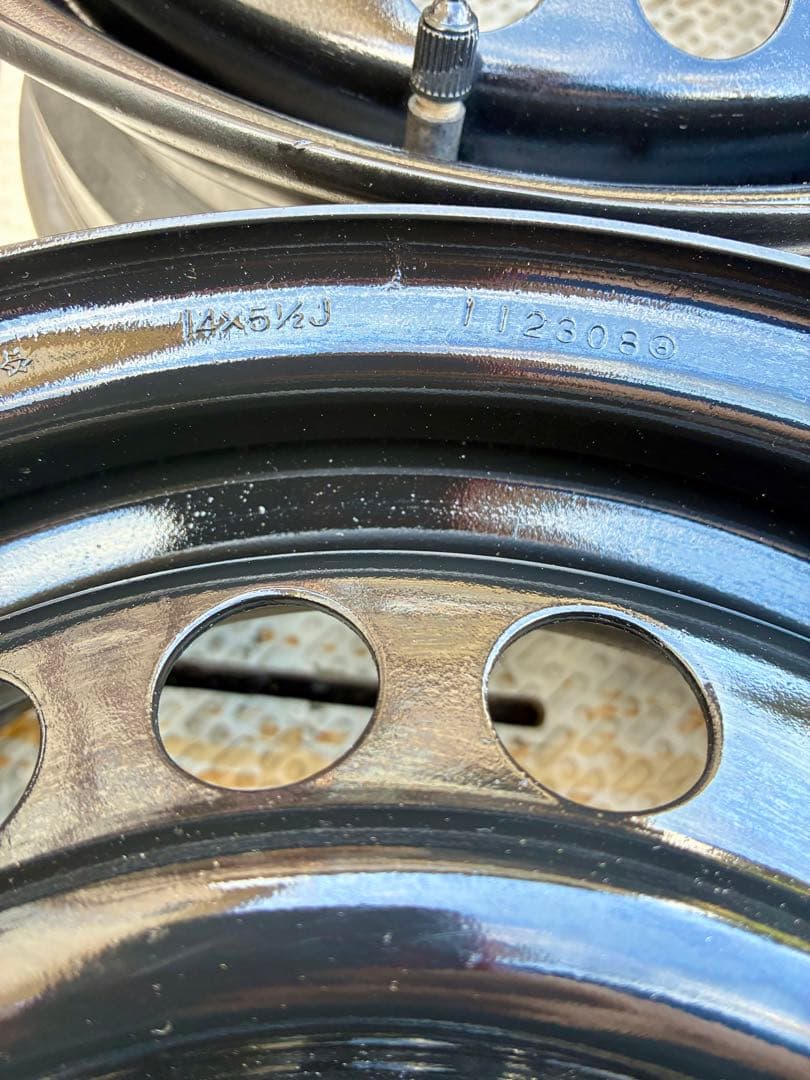 A ホンダ純正スチールホイール　14x5.5j 送料込み！値下げ！