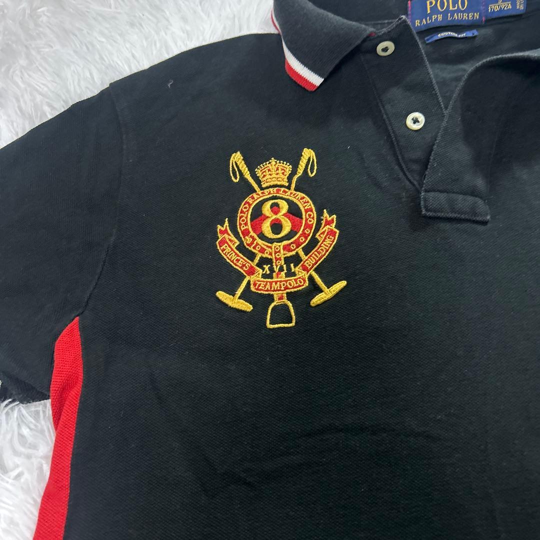 POLO RALPH LAUREN ビッグポニー ポロシャツ 黒 S 人気モデル