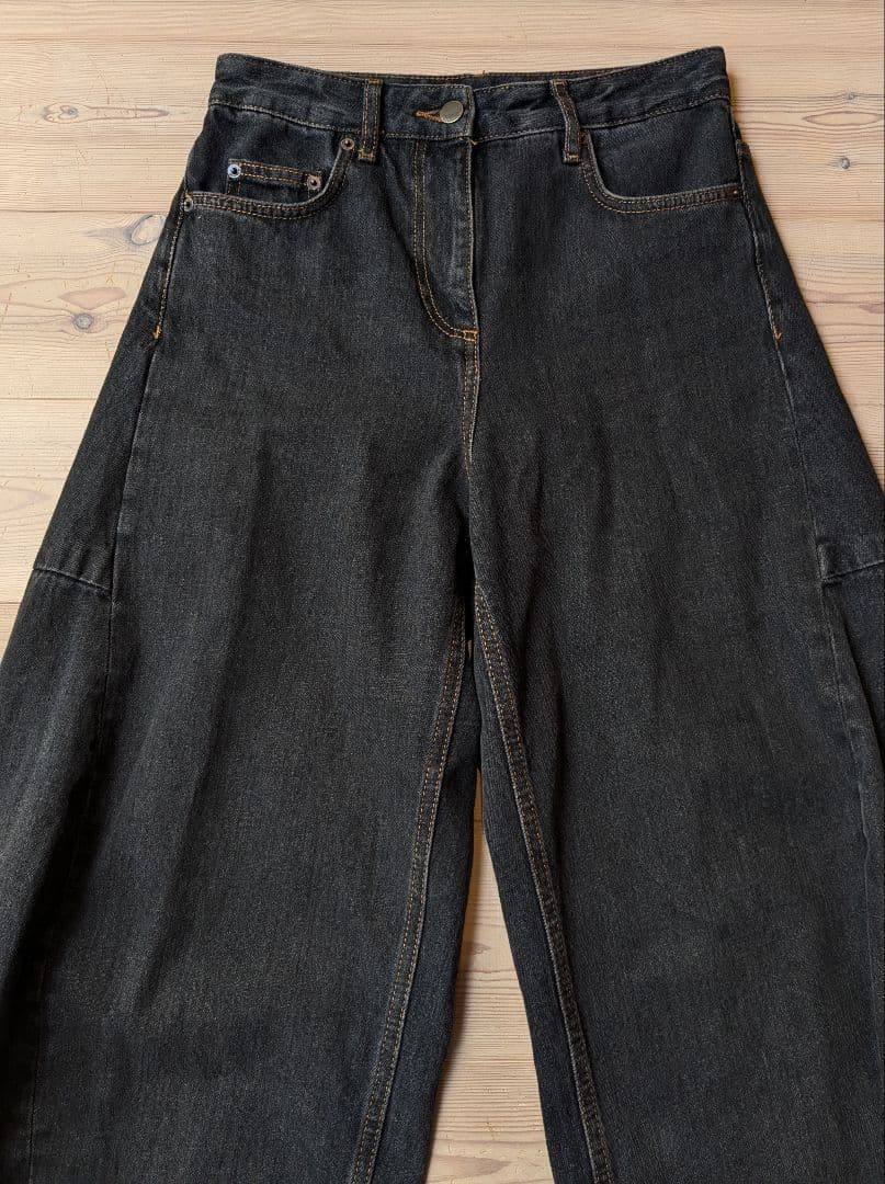 【ZARA WOMANコレクション】バルーンレッグ リラックスフィット デニム