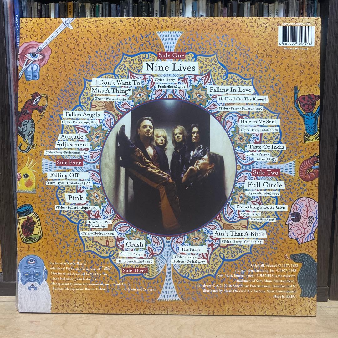 Aerosmith Nine Lives 高音質Music On Vinyl盤