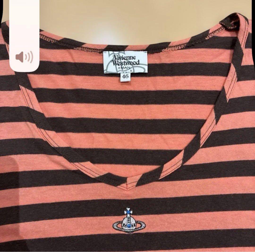 Vivienne Westwood ストライプ Tシャツ 46 M