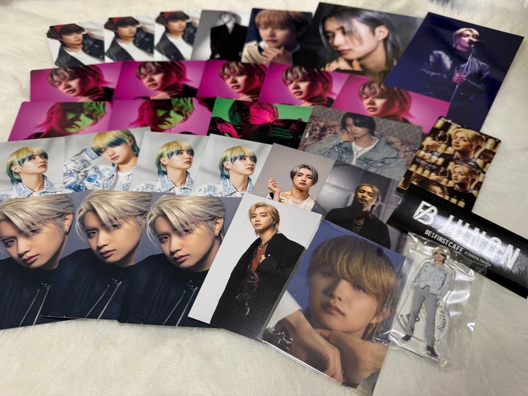 え*こ様 BE:FIRST JUNON トレカ　ステッカー　写真　アクスタ　色々