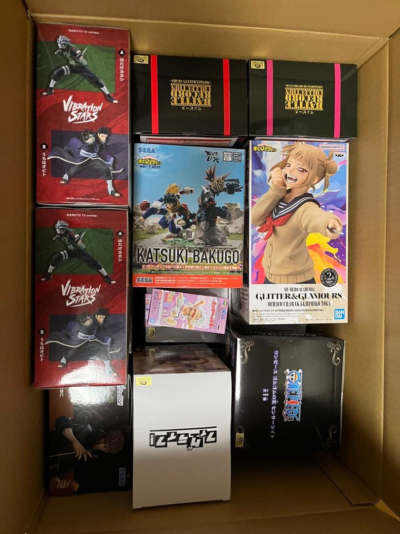 ジャンププライズフィギュア24個まとめ売り　ワンピース　ナルト　ドラゴンボール