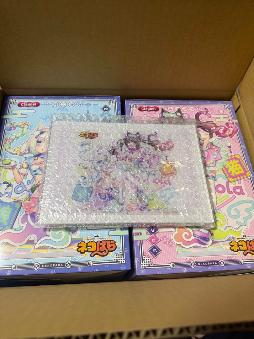 クレーネル新品未開封ネコぱら夢かわチャイナショコラ、バニラセットあみあみ特典付き