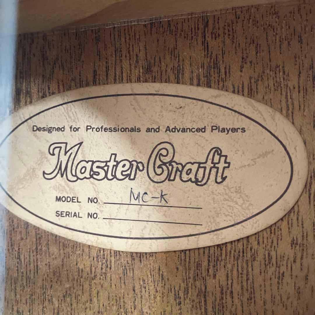 マスタークラフト　master craft エレアコギター