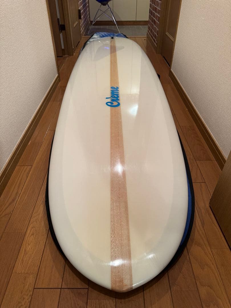 Creme　クリーム　ファットキャット　ロングボード　シングルフィン