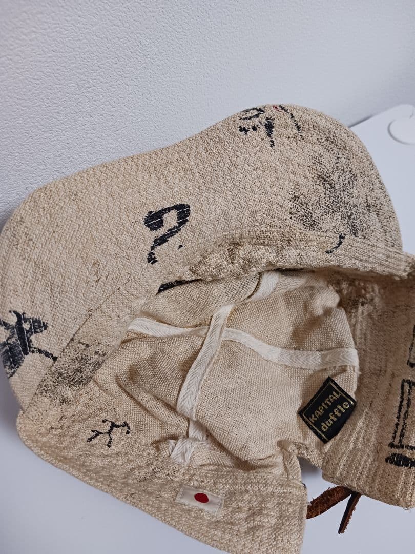 KAPITALキャピタル duffle 老人と海 ペイント キャップ 帽子 希少
