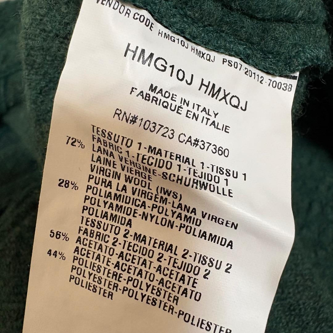 ARMANI COLLEZIONI フロントフリル ジャケット ウール混 40