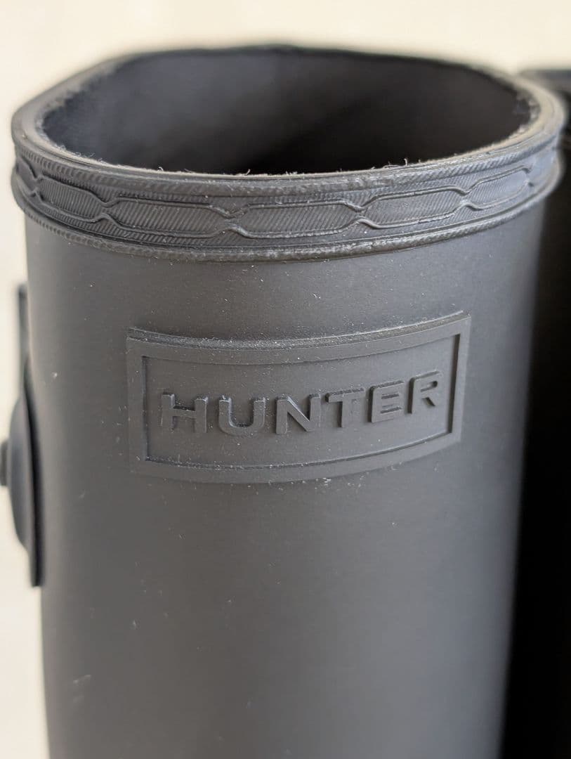 ✨️美品✨️【Hunter】 ブラック ロングブーツ 23cm
