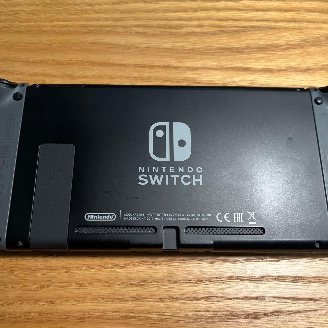 Nintendo Switch 本体 グレー　箱あり　おまけ付き