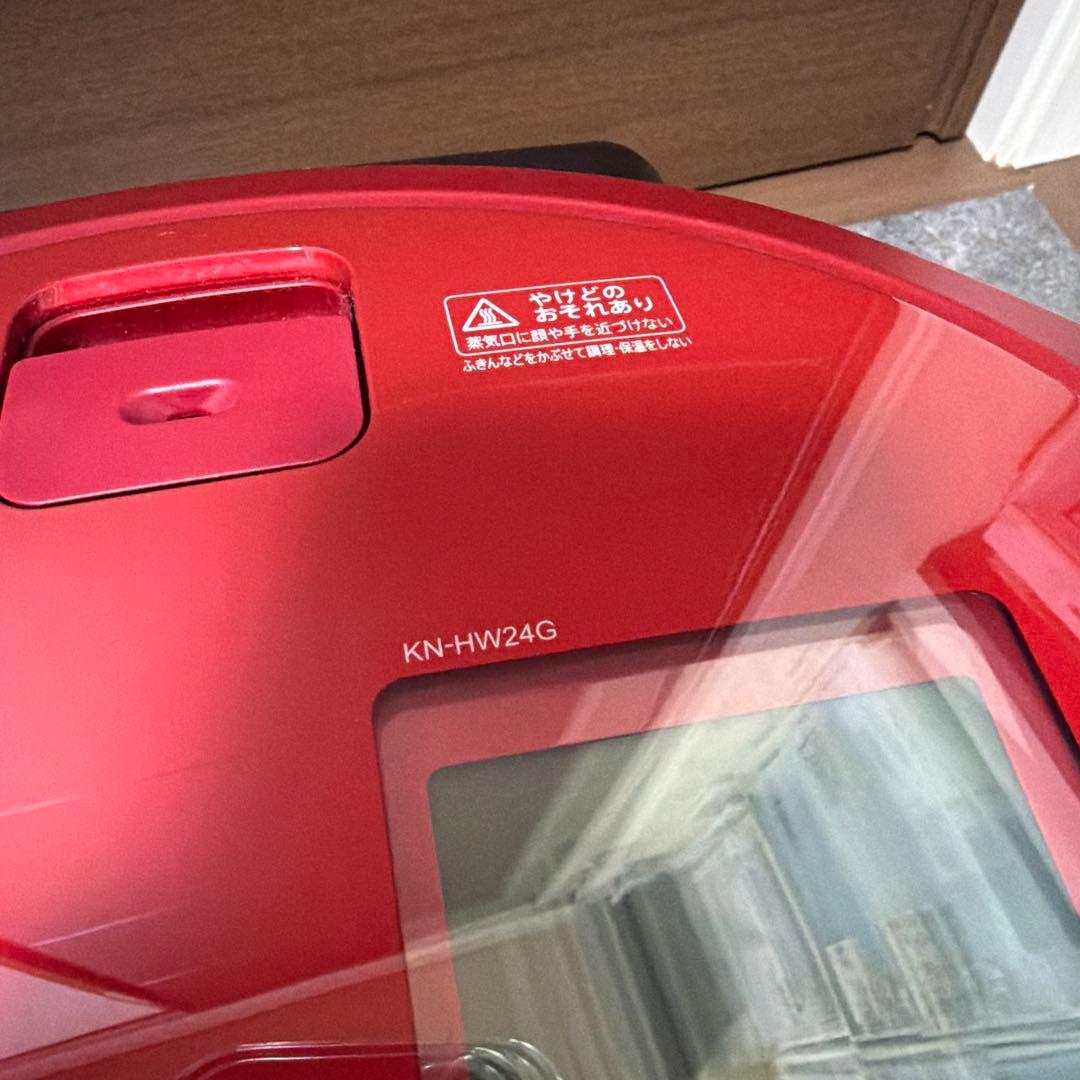 ほぼ未使用品　SHARP　シャープ ヘルシオ　ホットクック　KN-HW24G-R