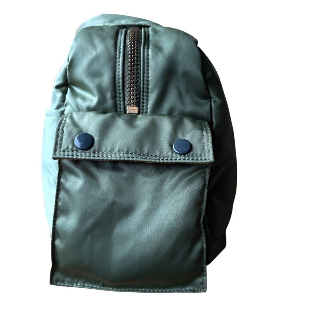 ✨美品✨ PORTER TANKER セージグリーン ダッフルバッグ メンズ