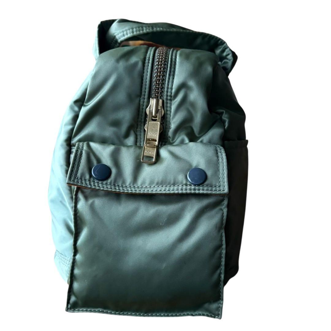 ✨美品✨ PORTER TANKER セージグリーン ダッフルバッグ メンズ