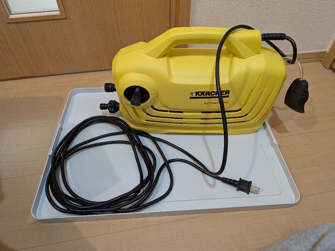 ケルヒャー K2 クラシックプラス カーキット（延長ホース＆電源ケーブル付）