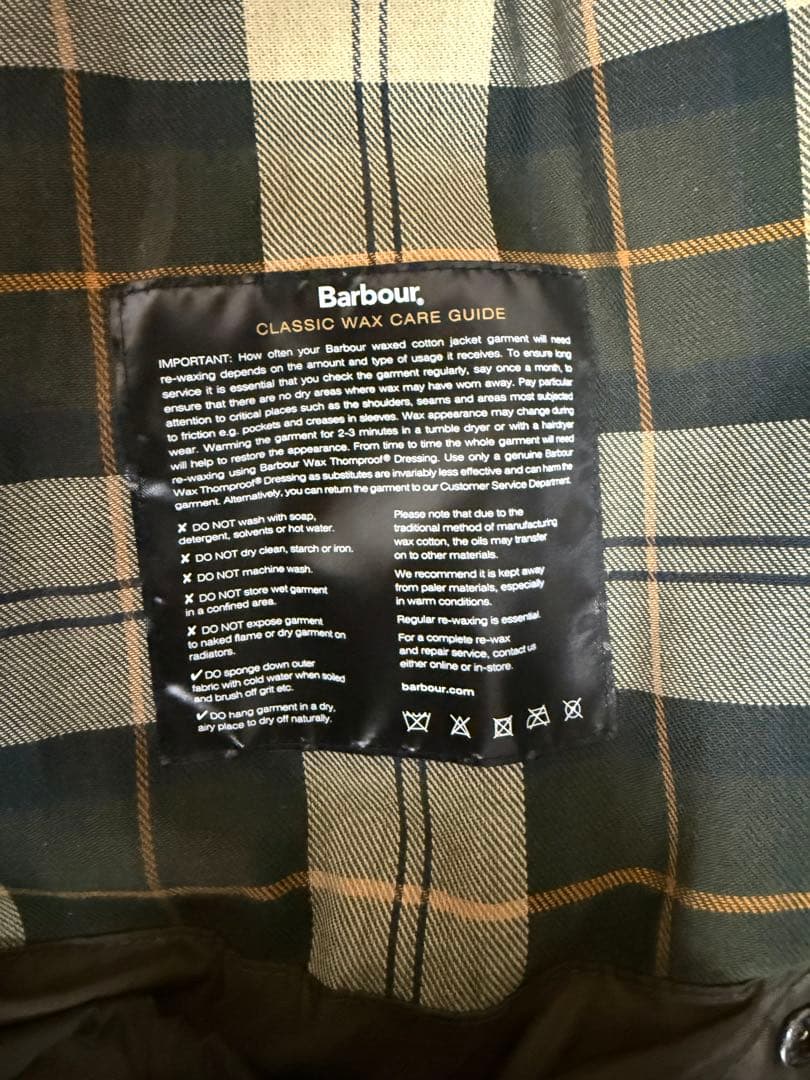 ジャケット・アウター Barbour OS TRANSPORT JKT WAX 38