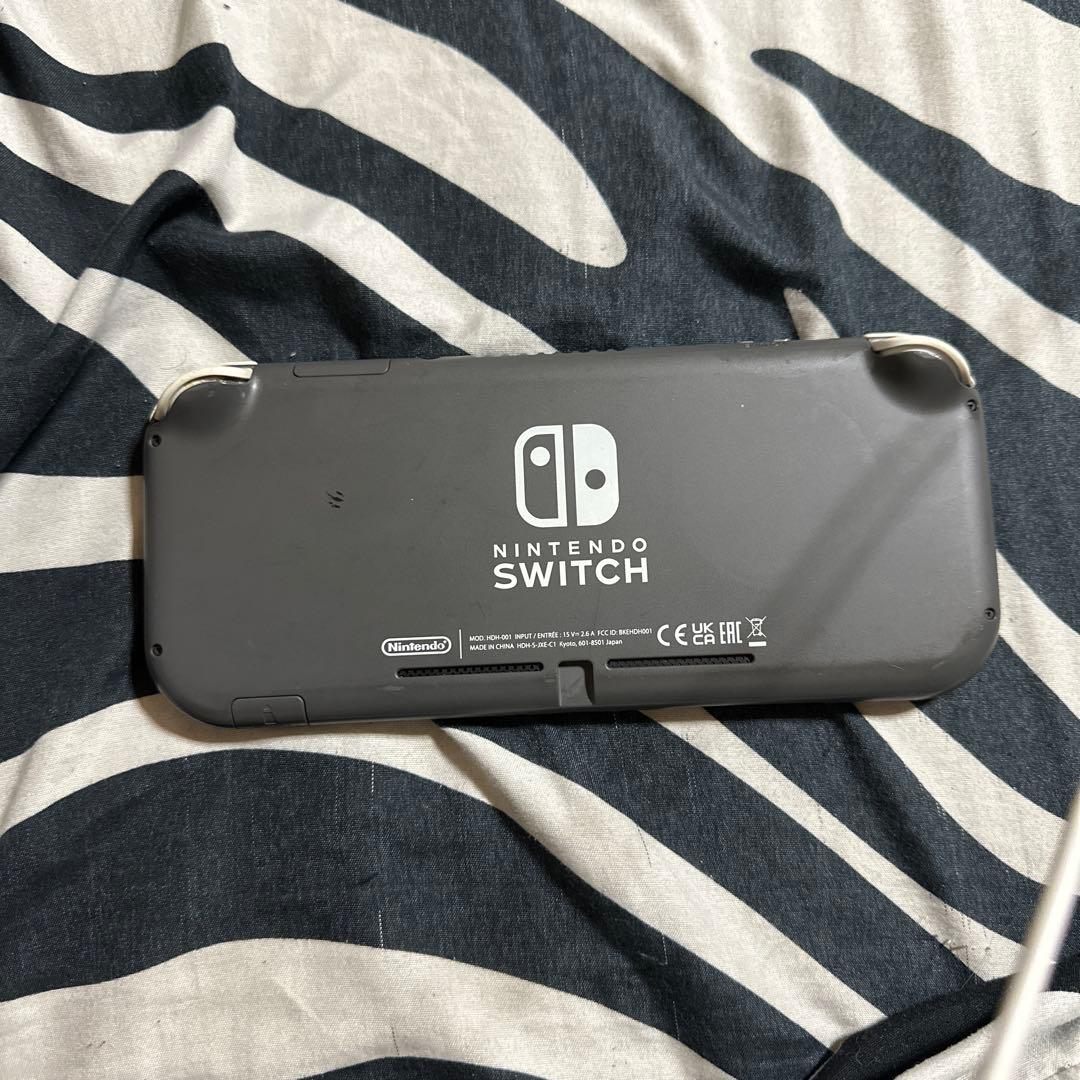 Nintendo Switch Lite グレー 傷あり