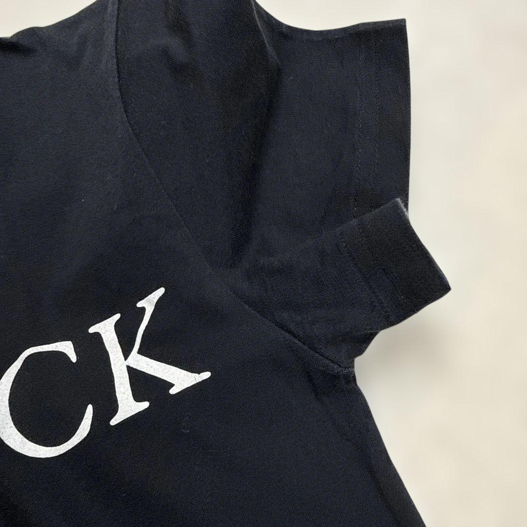 ディオールオム　LET’S ROCKプリントTシャツ　ブラック　XSサイズ