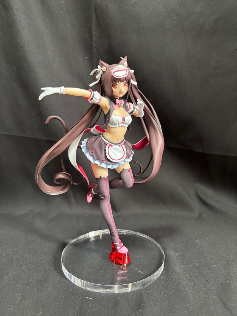 ショコラ レースクイーンver. ネコぱら さより　ミメヨイ フィギュア　特典