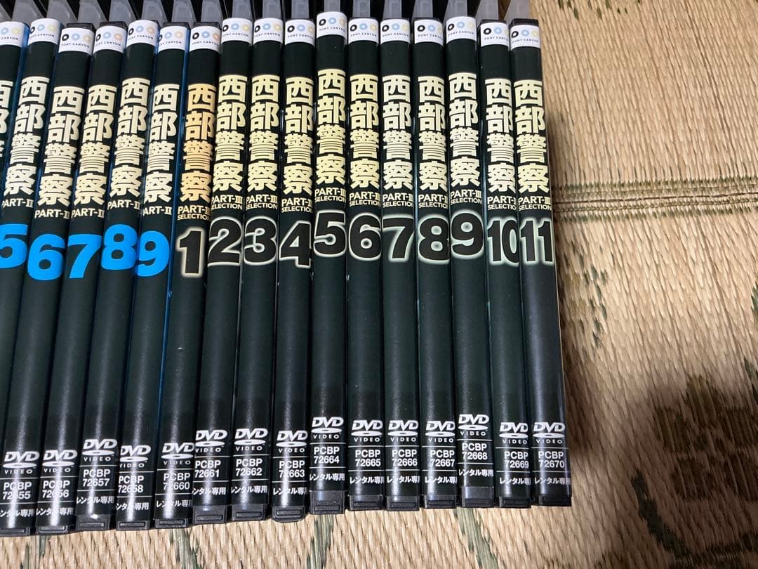 DVD 西部警察 PART-Ⅰ .II.Ⅲ 36枚セット