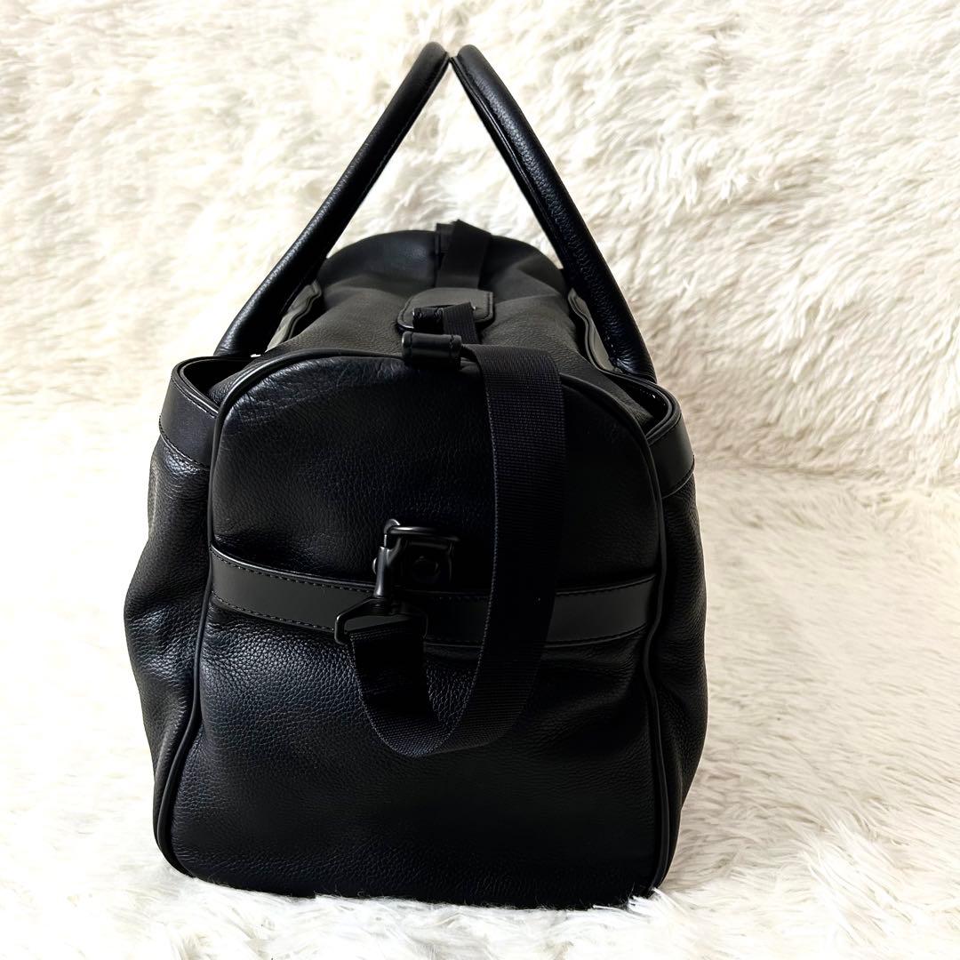 美品✨ACE. エース ボストンバッグ　ビジネス　旅行　本革　黒　大容量2way