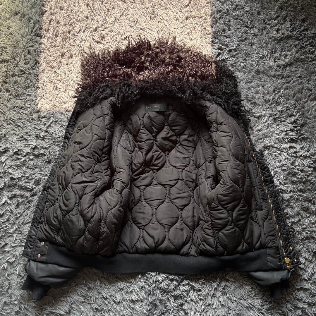 ジャケット・アウター NO/FAITH STUDIOS ASTRO FUR BOMBER JACKET
