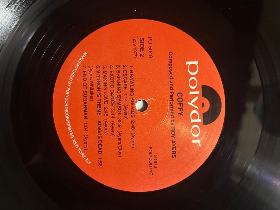 Roy you Ayers coffy レコード