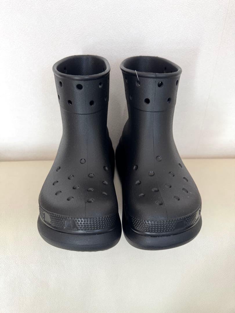 【crocs】新品classic crush boot ブラック 39