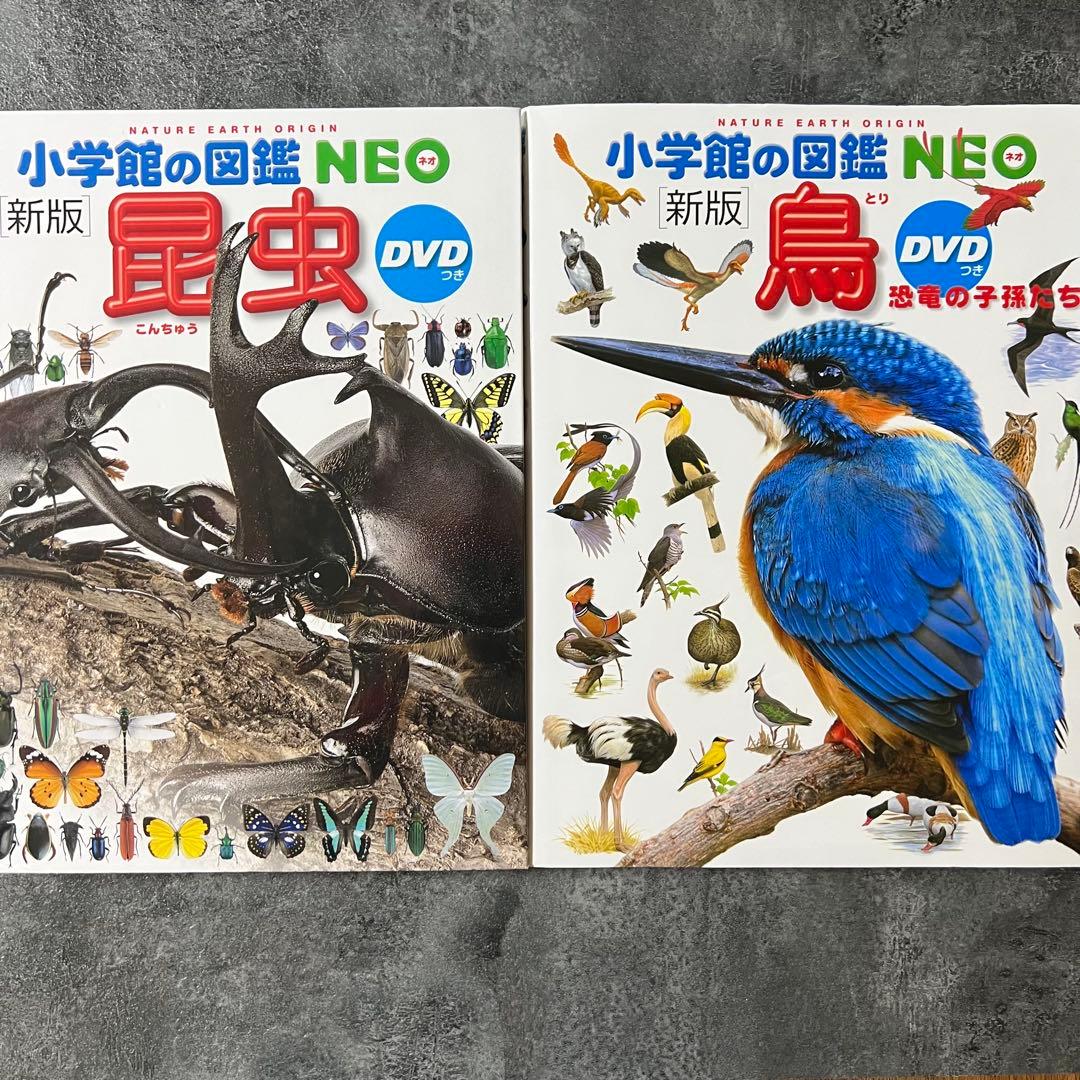 【本日まで❗️】小学館 図鑑 NEO 14冊セット DVD未開封・下敷やマップ付有