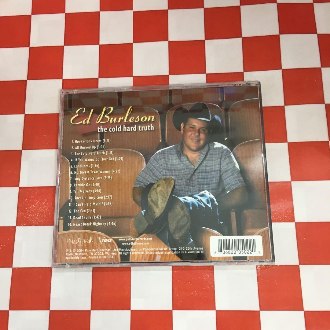 【D16900】ED BURLESON/the cold hard truth