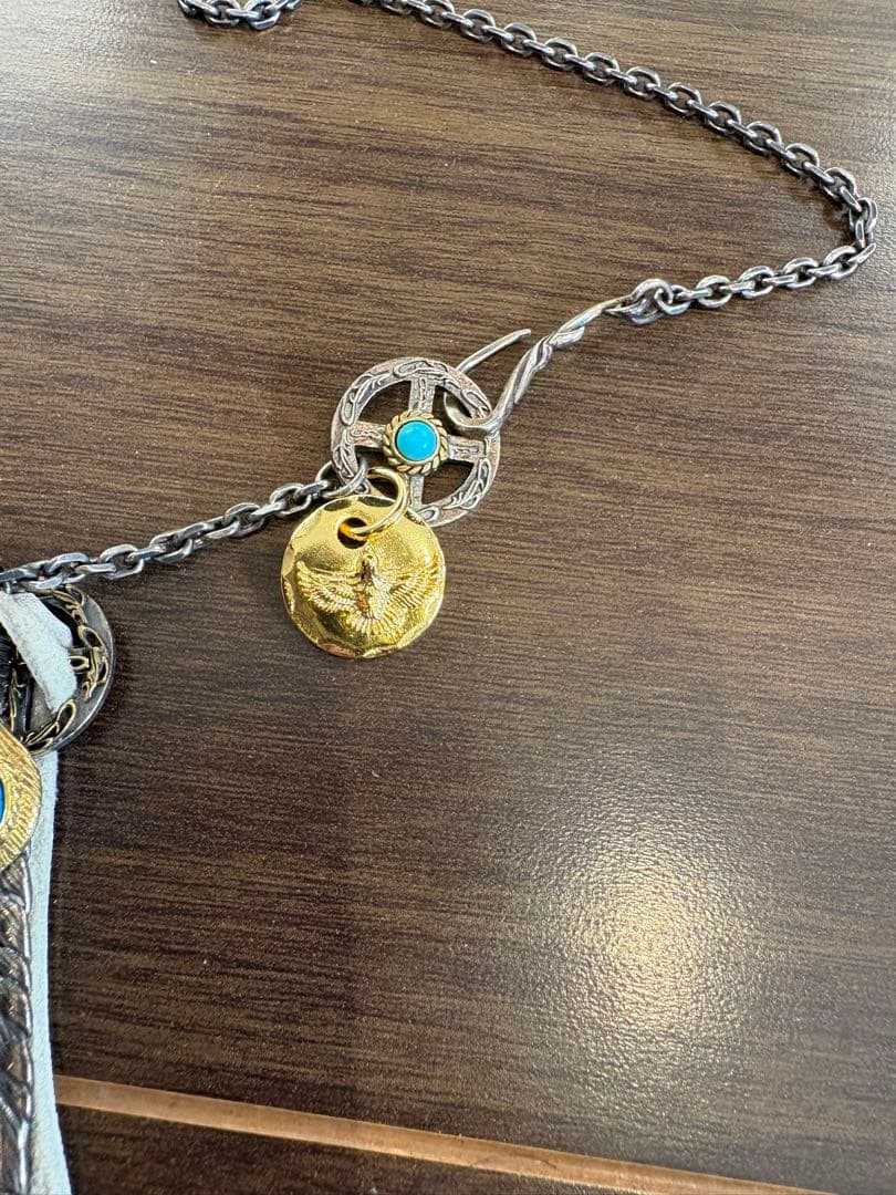 先金上金ターコイズフェザーセット