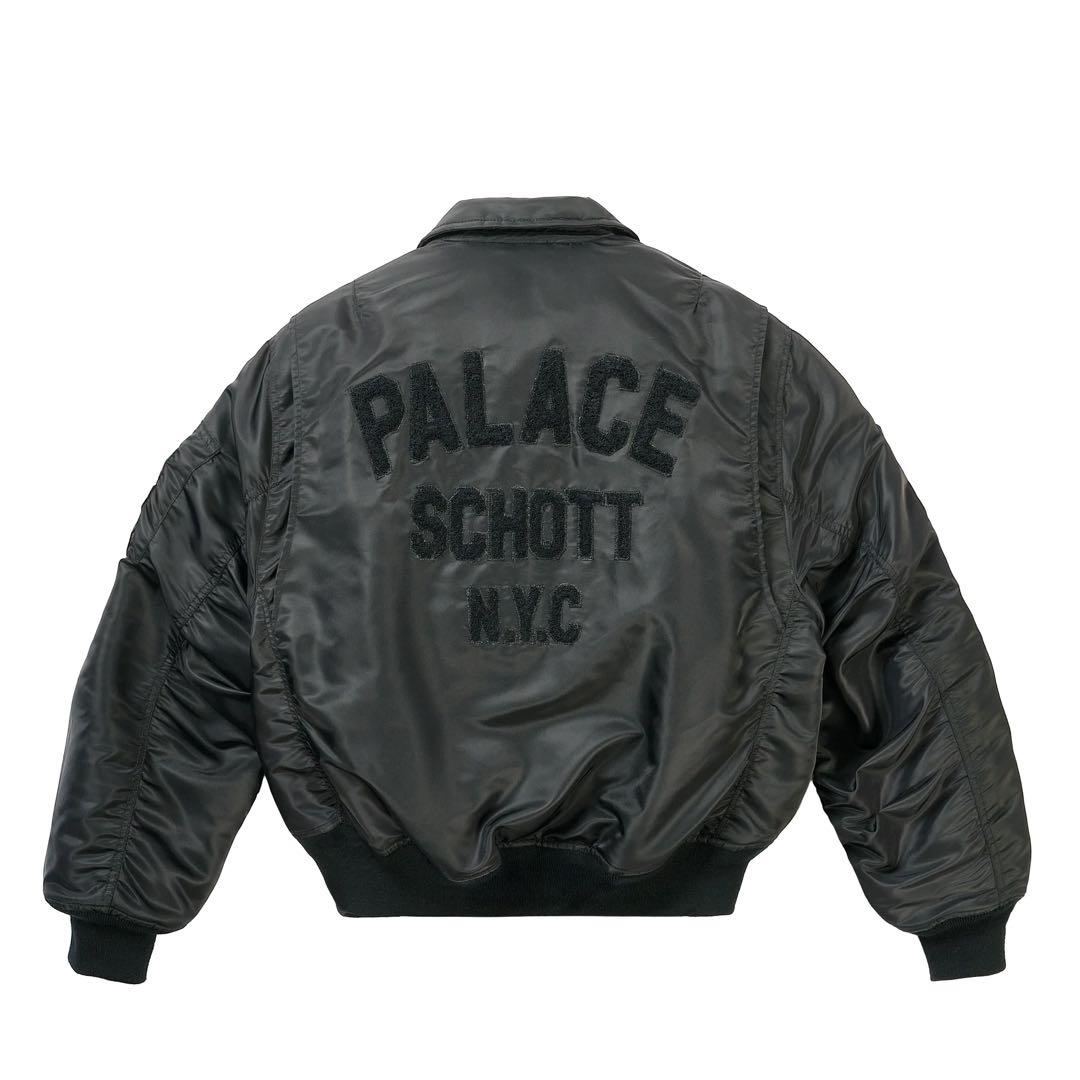 ジャケット・アウター PALACE SCHOTT CWU 90'S FIT BOMBER JACKET