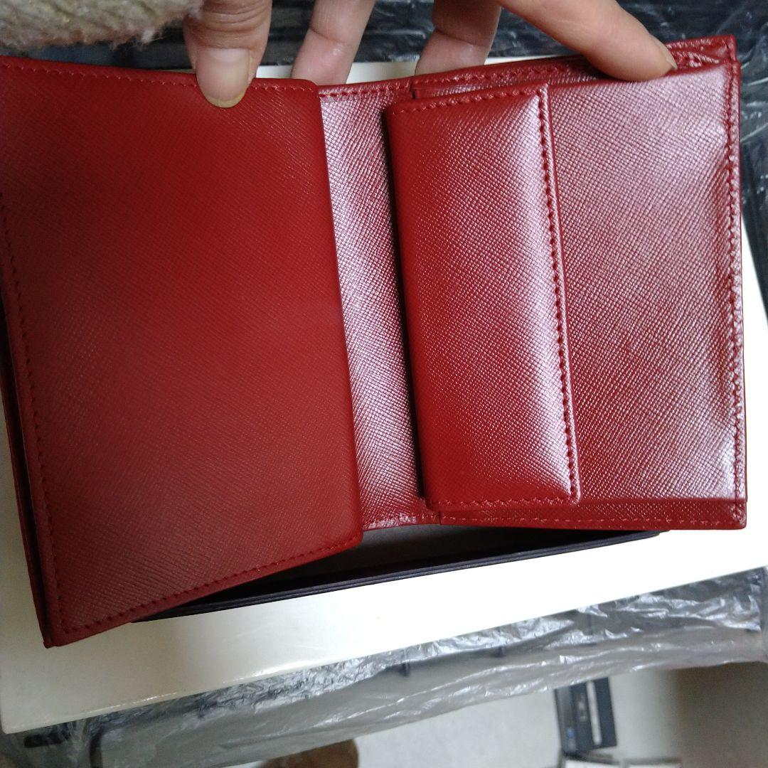 専用です‼️PRADA 二つ折り財布 レッド