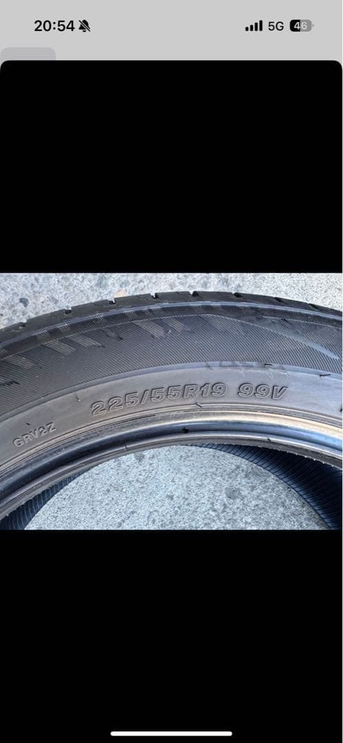 まかお　225/55R19 REGNO GRV2 （A0300）