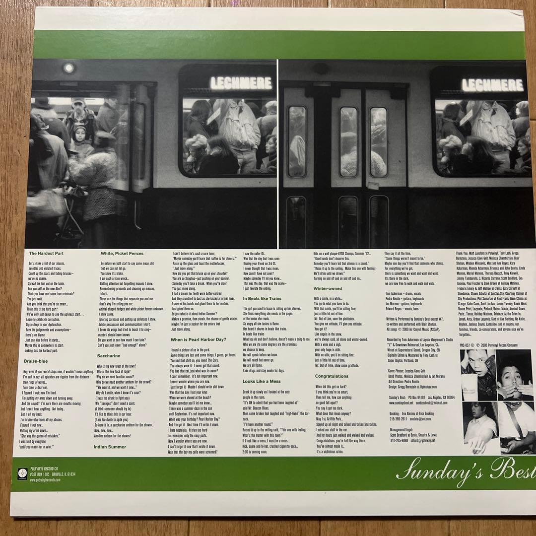 洋楽 SUNDAY'S BEST/ Poised To Break LP