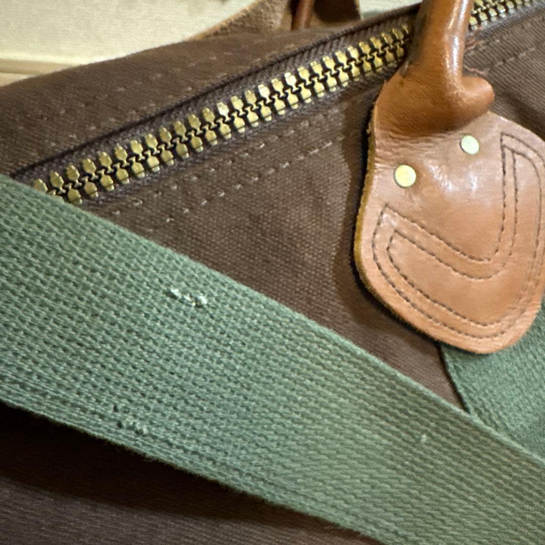 紐付き 80s L.L.Bean ボストンバッグ ブラウン