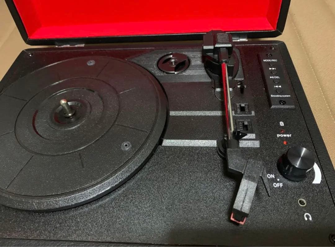 MUSITREND スーツケース型レコードプレーヤー