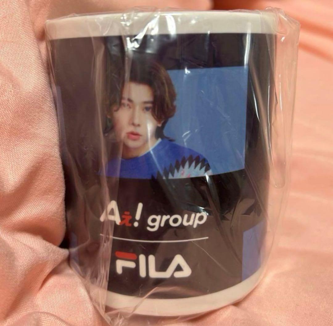 24時間限定★Aぇ!group FILA コラボ ノベルティ マグカップ タグ