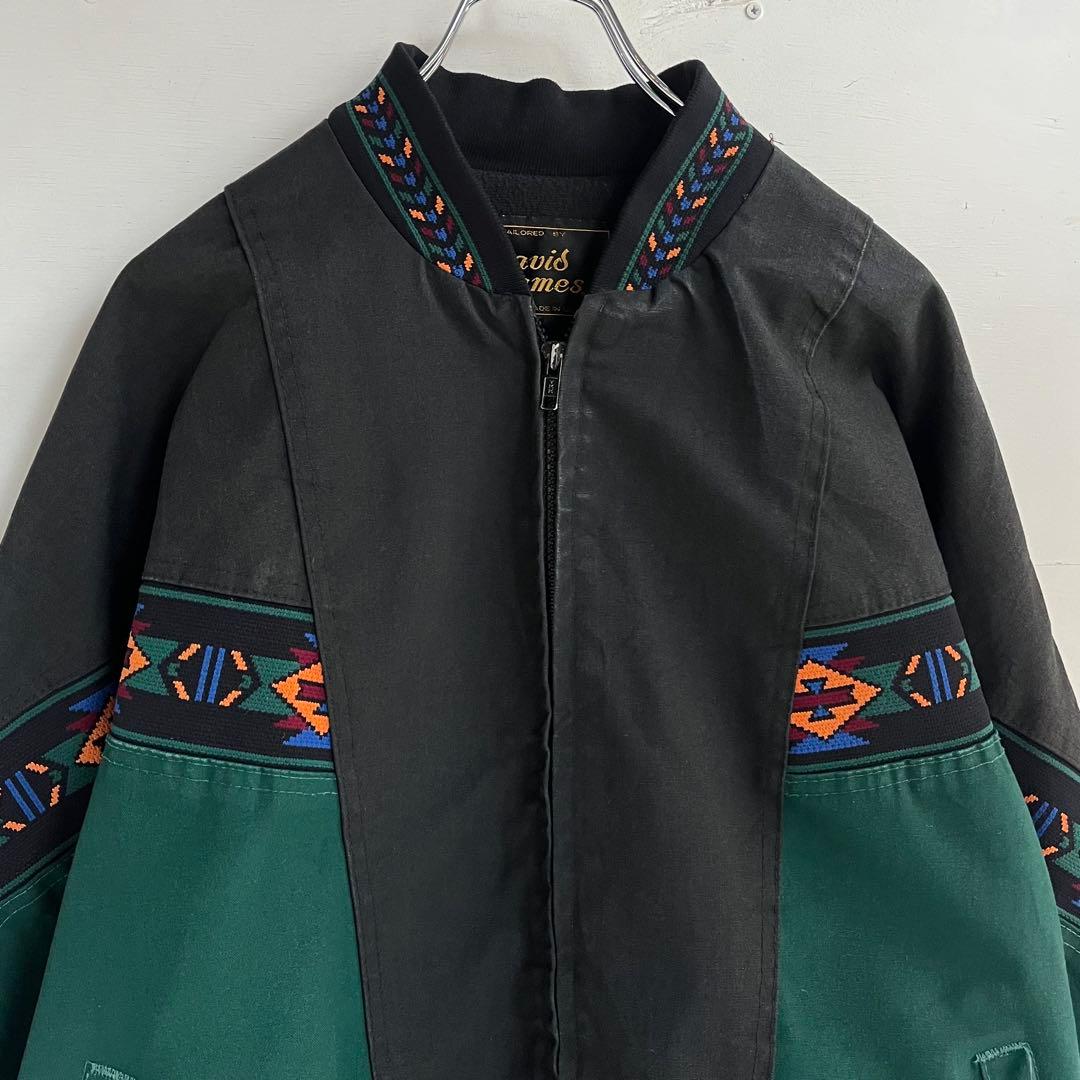 90s ヴィンテージ アメリカ製 ダックジャケット デザインジャケット 古着