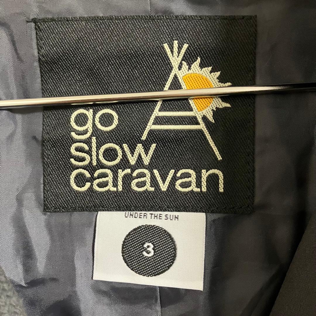 go slow caravan モッズコート 刺繍