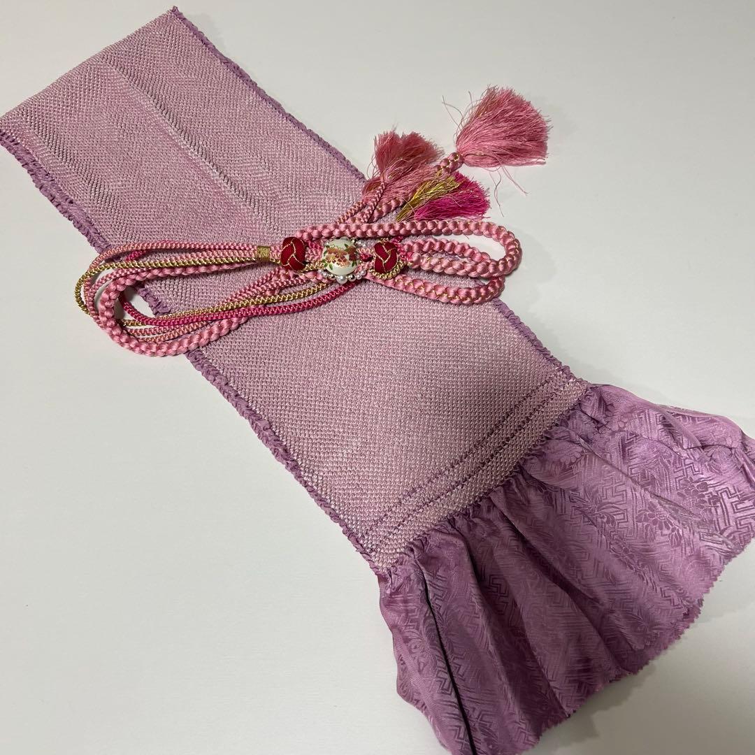 豪華振袖５点セット！！　幻想的な手描き　刺繍　振袖　草花柄　着物スキ倶楽部６７７