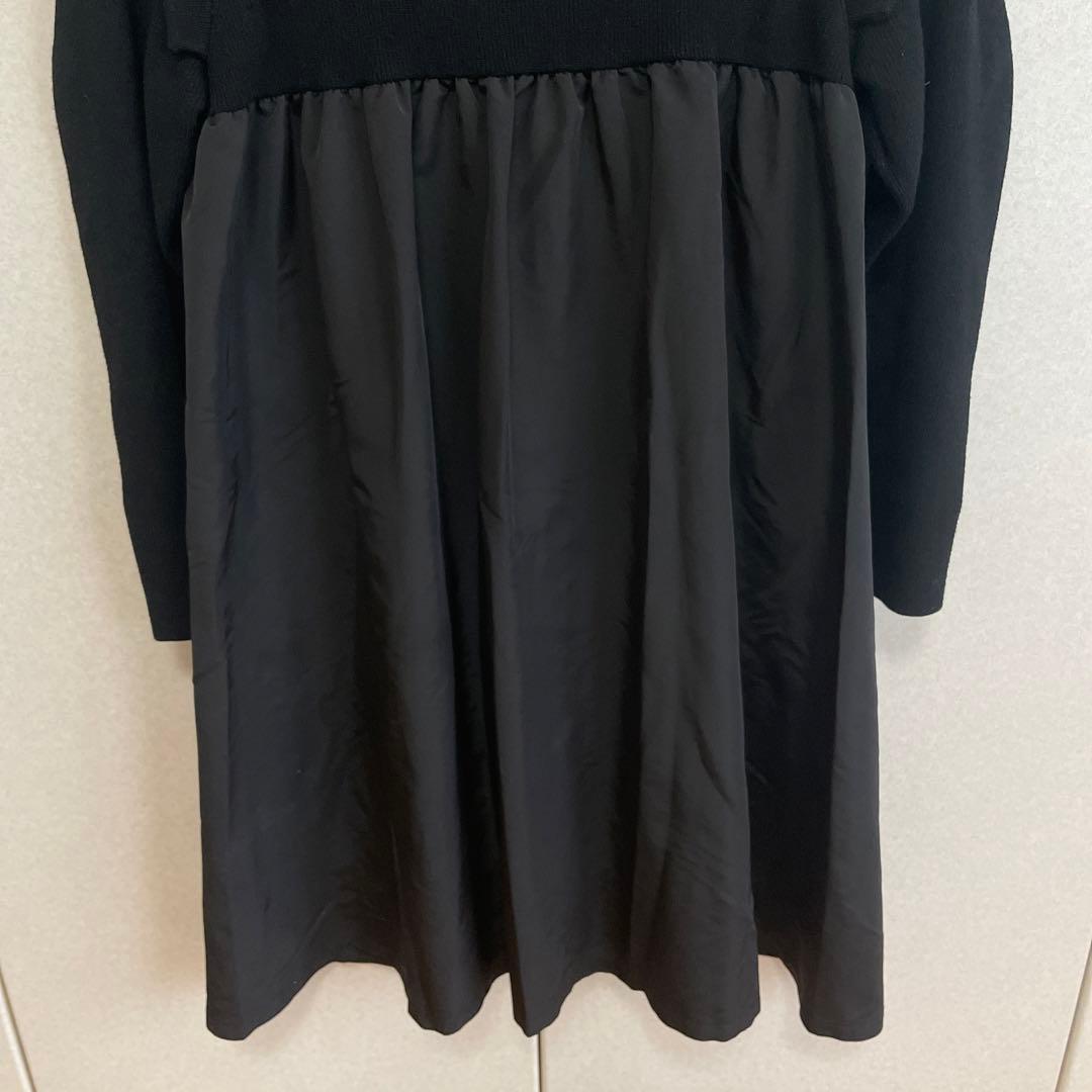 美品 CELFORD レイヤードショルダードッキングワンピース