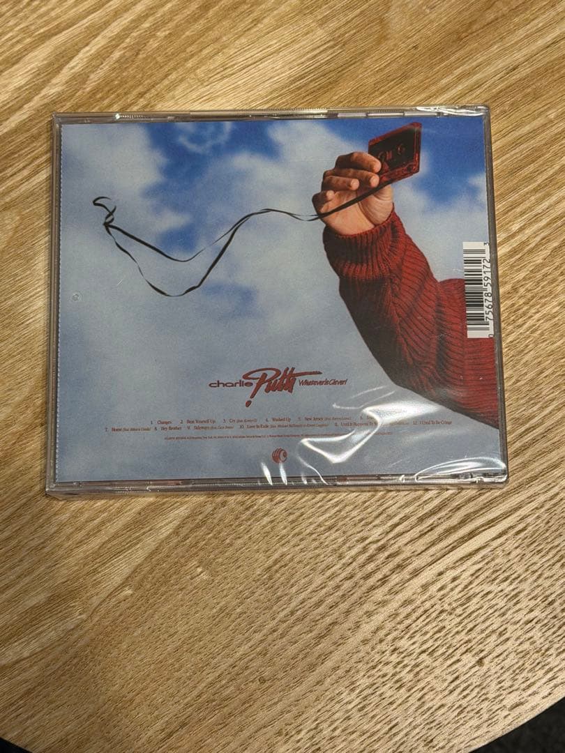 charlie puth Whatever’s Clever Signed CD