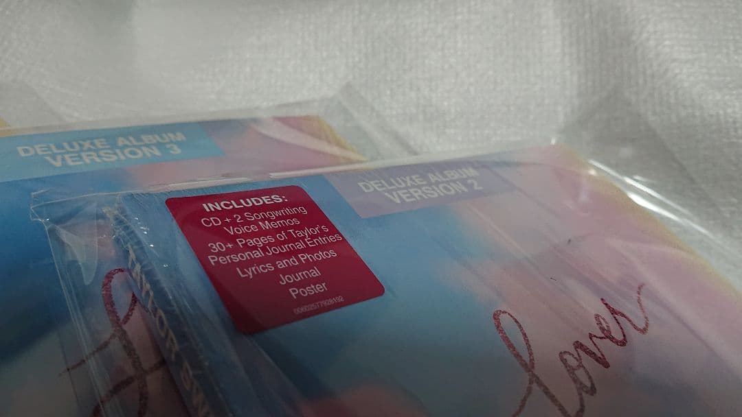 新品未開封 Lover Deluxe Album Version 2,3,4